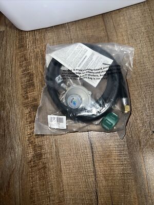 Propane Regulator and 5FT Hose Gas Tank LPG Low Pressure BBQ Grill Stove Burner