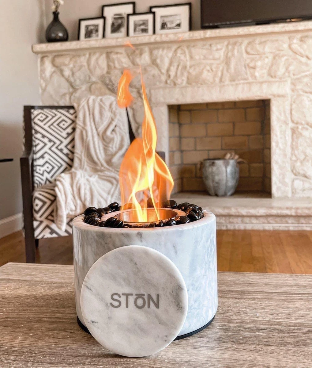 Stonhome Tabletop Fire Pit Bowl - the Original Marble Portable Fireplace,  Indoor | eBay