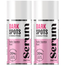Divine Derrier  20 Serum HYDRQNONE-FREE Dark Spot Corrector Remover 2-PACK 