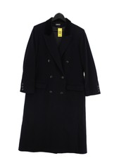 Liberty Women's Coat Chest: 42 In Blue Cashmere With Nylon, Wool Overcoat