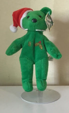 Cal Ripken, Jr. 1998 Salvino's Bamm Beano's Holiday 9 inch plush beanbag bear