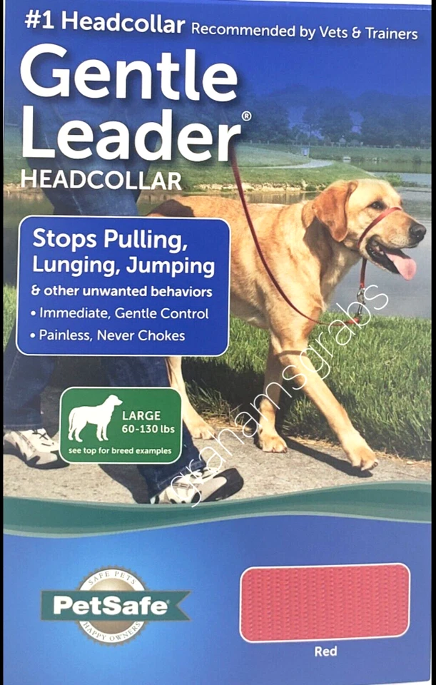Collar de cabeza de perro PetSafe GENTLE LEADER liberación rápida SIN TIRAR ELIGE TAMAÑO Y COLOR Foto 2 de 4