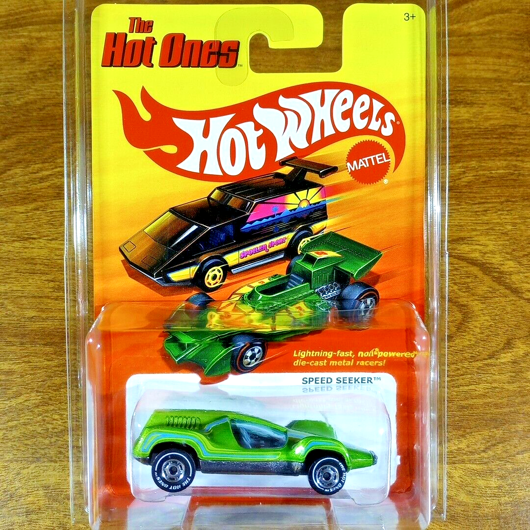 Hot Wheels The Hot Ones Chase Whiteline Speed Seeker Green