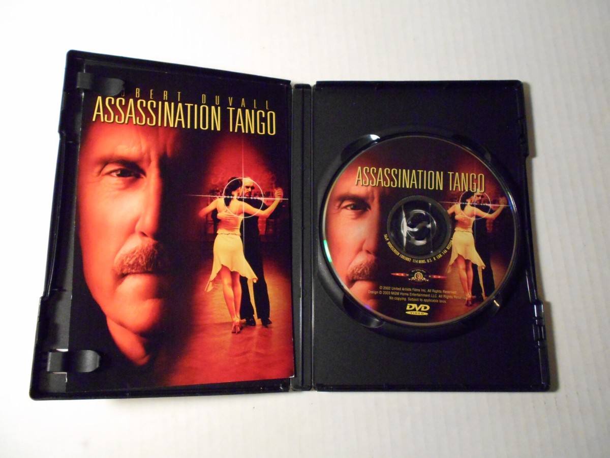 Assassination Tango DVD - Widescreen OOP Robert Duvall rare Index