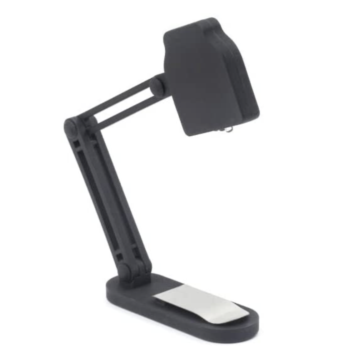 Kikkerland Slim Book Lamp Bright LED Light Black Clip On Books Read