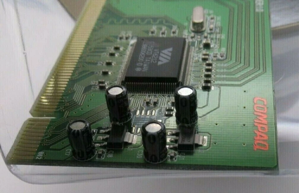 PCI Host Adapter Card Compaq 2-Port USB 2.0 CPQ2PHC compatible win XP NEW  - Image 2 of 4