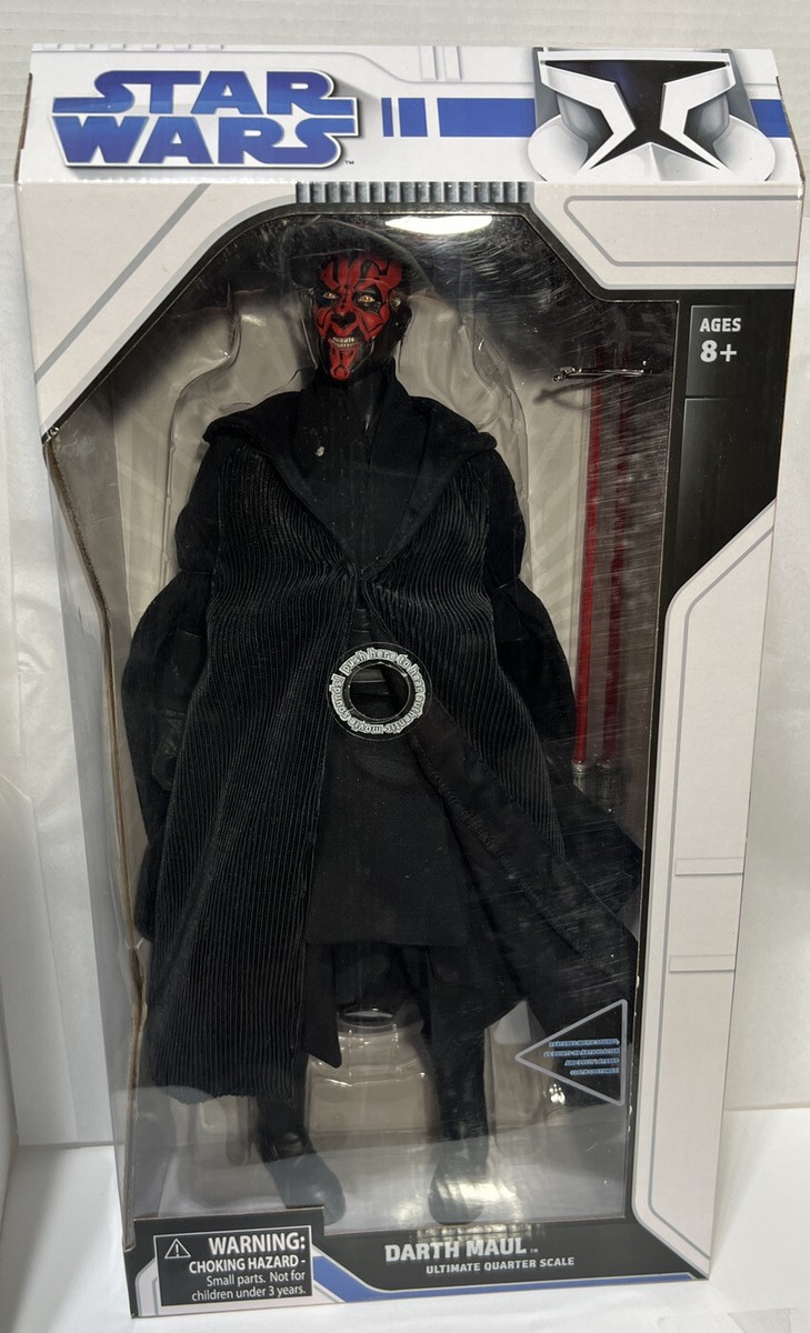 ☆ミカエル☆✦94✦ショップ様用看板制作✦100cm×40cm Star Wars: EP I Darth Maul Diamond Select Ultimate 1/4 Scale
