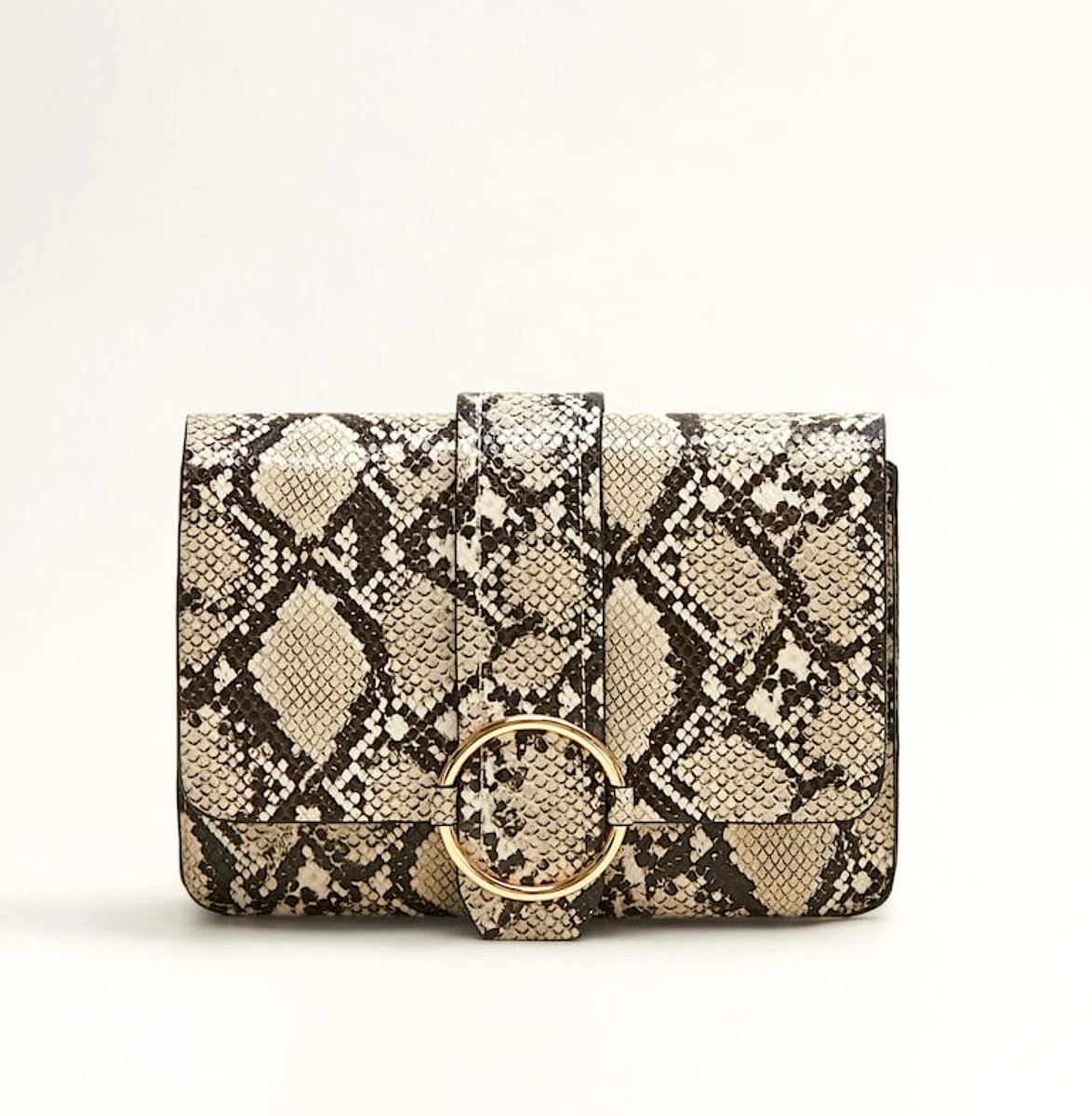 Mango snakeskin bag discount