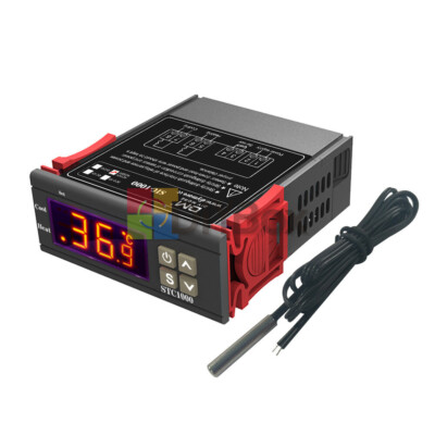 STC-1000 AC110-220V Digital Temperature Controller Thermostat NTC Sensor