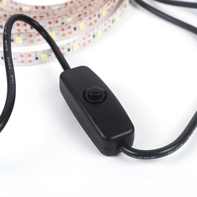 DC5V USB LED Strip 3528 With Switch LED Light Tape Ribbon TV Background Lighting - Image 2 of 4