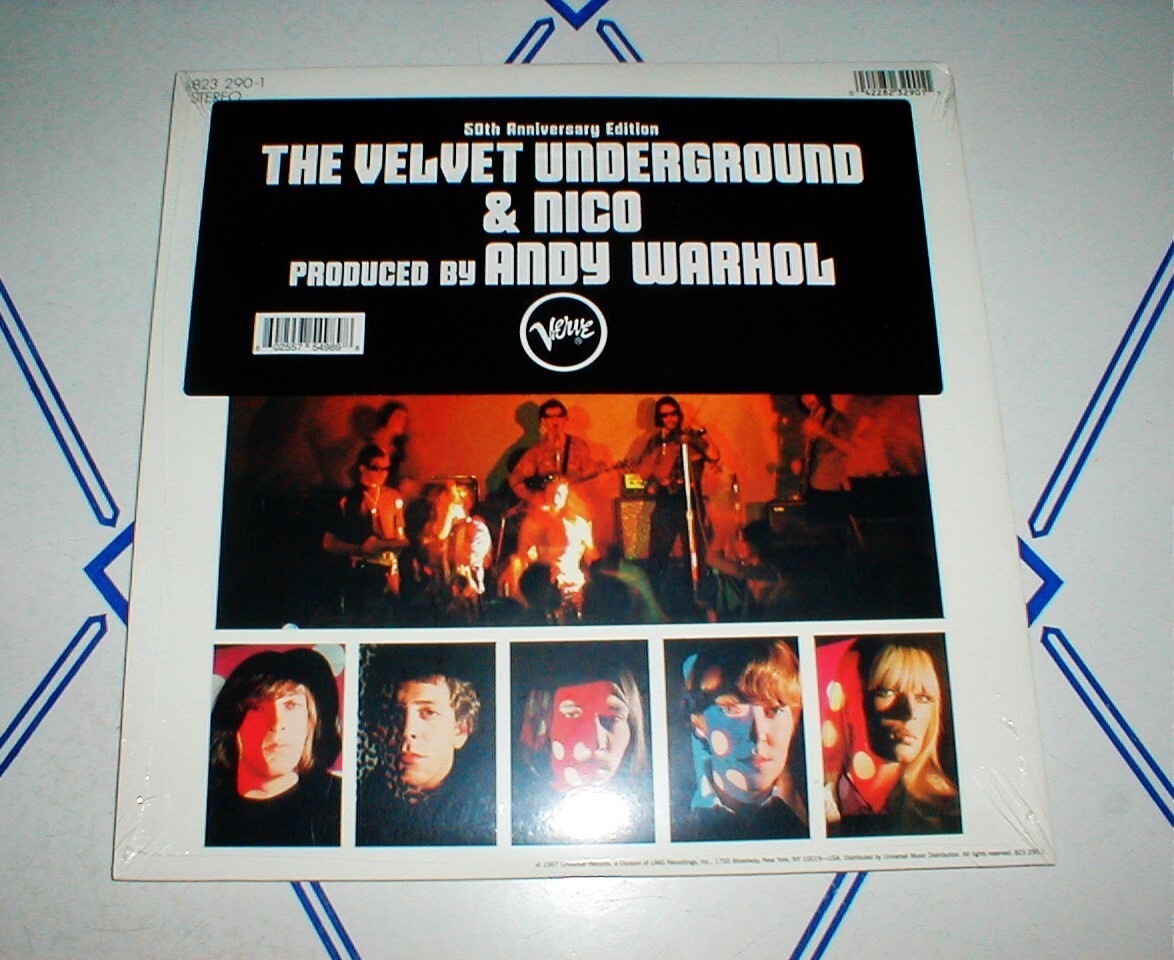 VELVET UNDERGROUND self-titled LP PINK WAX LE1000 peel slowly