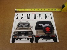 1988 Suzuki Samurai Accessories sales SHEET b...