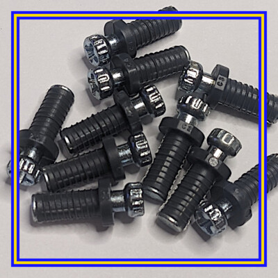 10055570 X 10 IKEA Plactic Coated Screw used in METOD Kitchens | eBay