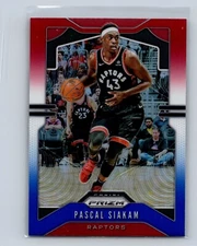 Pascal Siakam 2019-20 Panini Prizm RWB #156 Toronto Raptors