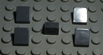 Lego Stein schräg positiv 1x1x0,6 new Dunkelgrau 10 Stück             