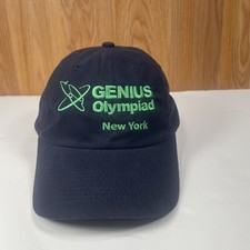 Fersten Worldwide Genius Olympiad New York Adjustable Hat Cap Kid's Youth Blue