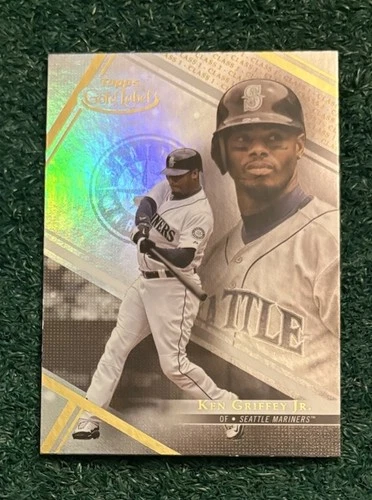 KEN GRIFFEY JR - MLB HOF - 2021 TOPPS GOLD LABEL BASE CARD #78 - MARINERS - REDS