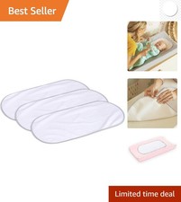 Waterproof Changing Pad Liners, 3 Pack for Hassle-Free Diaper Changes