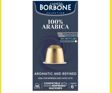Caffe Borbone Selection 100% Arabica  (50) Aluminium Capsules Espresso Nespresso