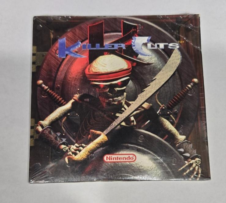 Nintendo Killer Instinct Original Soundtrack CD Factory Sealed 1995 RARE
