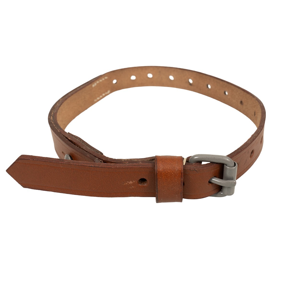 WW2 German Early War Zeltbahn Equipment Strap - Reproduction Brown