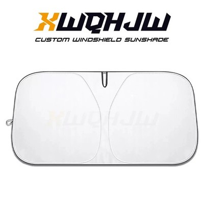 For Tundra  Windshield Sun Visor Foldable Car Window Sunshade UV Sun Block Cover