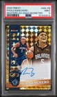Paolo Banchero 2025 Topps Finest Masters Autographs-Gold Geometric /50 PSA 9