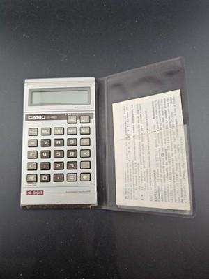Casio LC-1023 10-stelliger elektronischer Taschenrechner (5,3, 5,8) 1981 Vintage B7
