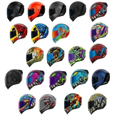 Icon Airform Full Face Street Motorcycle Helmet - Pick Size & Color