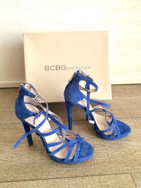 Women BCBGeneration Heels Navy 36