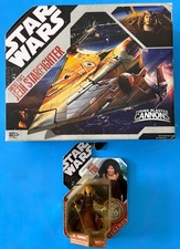 STAR WARS 30TH SAESEE TIIN'S JEDI STARFIGHTER Y FIGURA VENGANZA DE LOS SITH