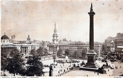 United Kingdom London Trafalgar Square With Nelson S Column National #PKA489