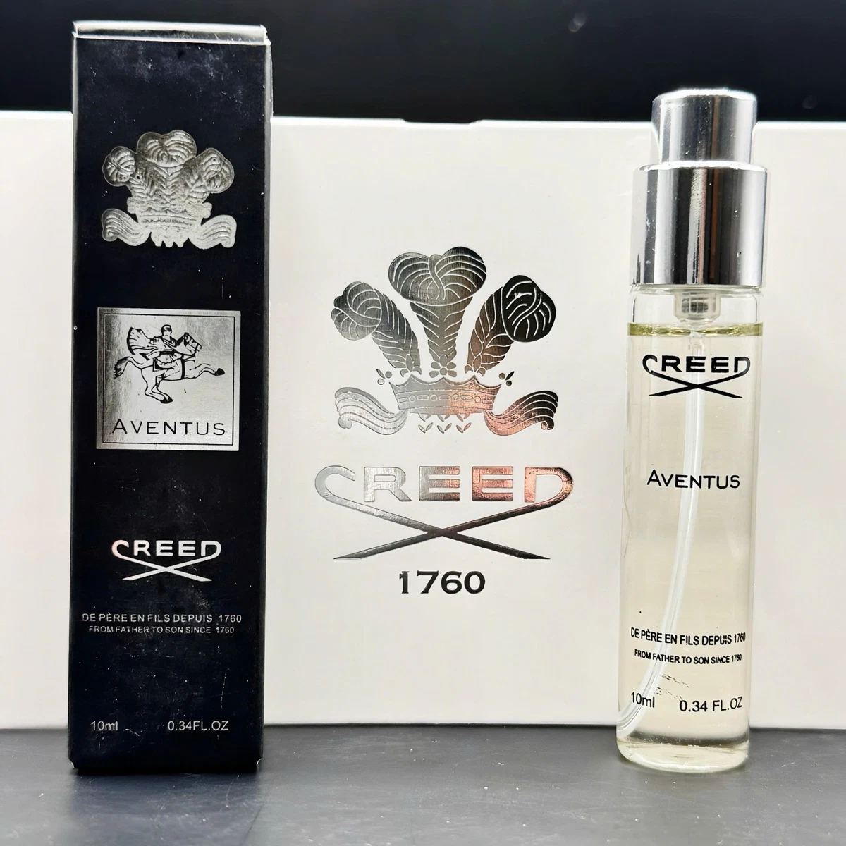 Creed Aventus 香水，男士香水带喷头| eBay
