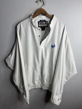 Zero Restriction Jacket Mens Large White Superlight Golf Pullover Windbreaker