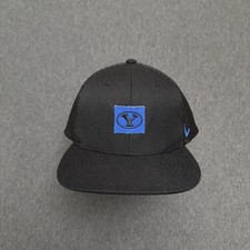 BYU Cougars Hat OSFA Black SnapBack Mesh Trucker Zephyr NCAA