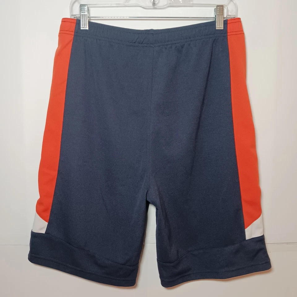 丹佛野马队 NFL 球队服装网眼短裤青少年尺寸 XL — 第 2/4 张图片