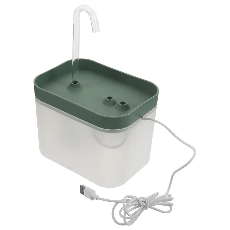 Automatischer Wasserspender für Katze: Haustier USB Trinkbrunnen leise - 1,5 l 2,5 W