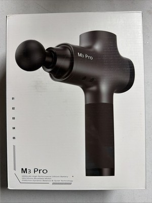 Opove M3 Pro Deep Tissue Percussion Electric Massager Gun - Silver