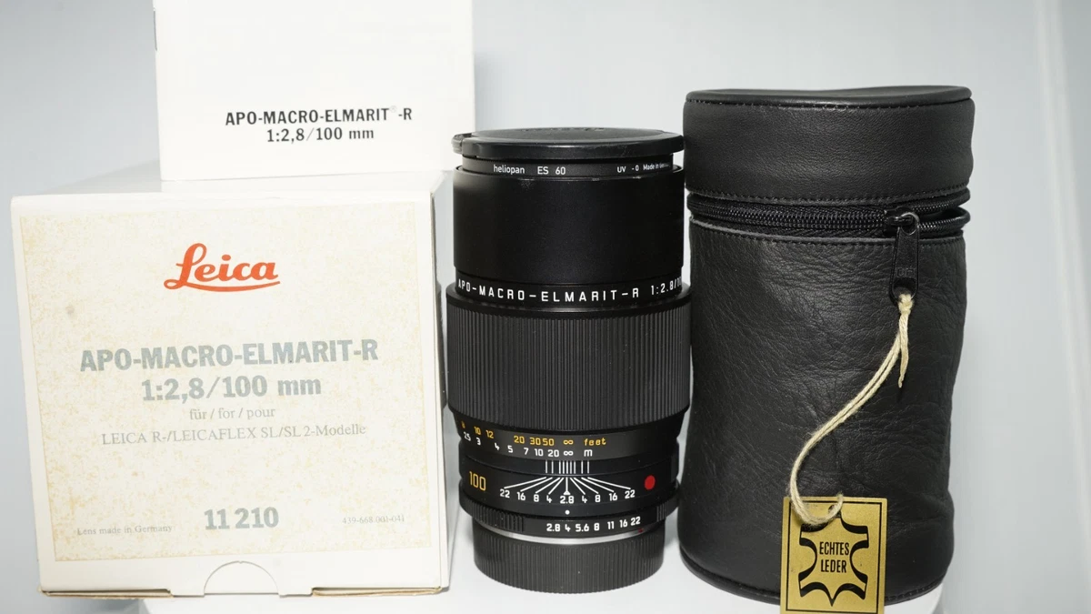 訳アリ格安　LEICAアポマクロエルマリートf2.8 100mm Rマウント Leica APO-MACRO-ELMARIT-R 100mm Focal f/2.8 Camera Lenses for sale