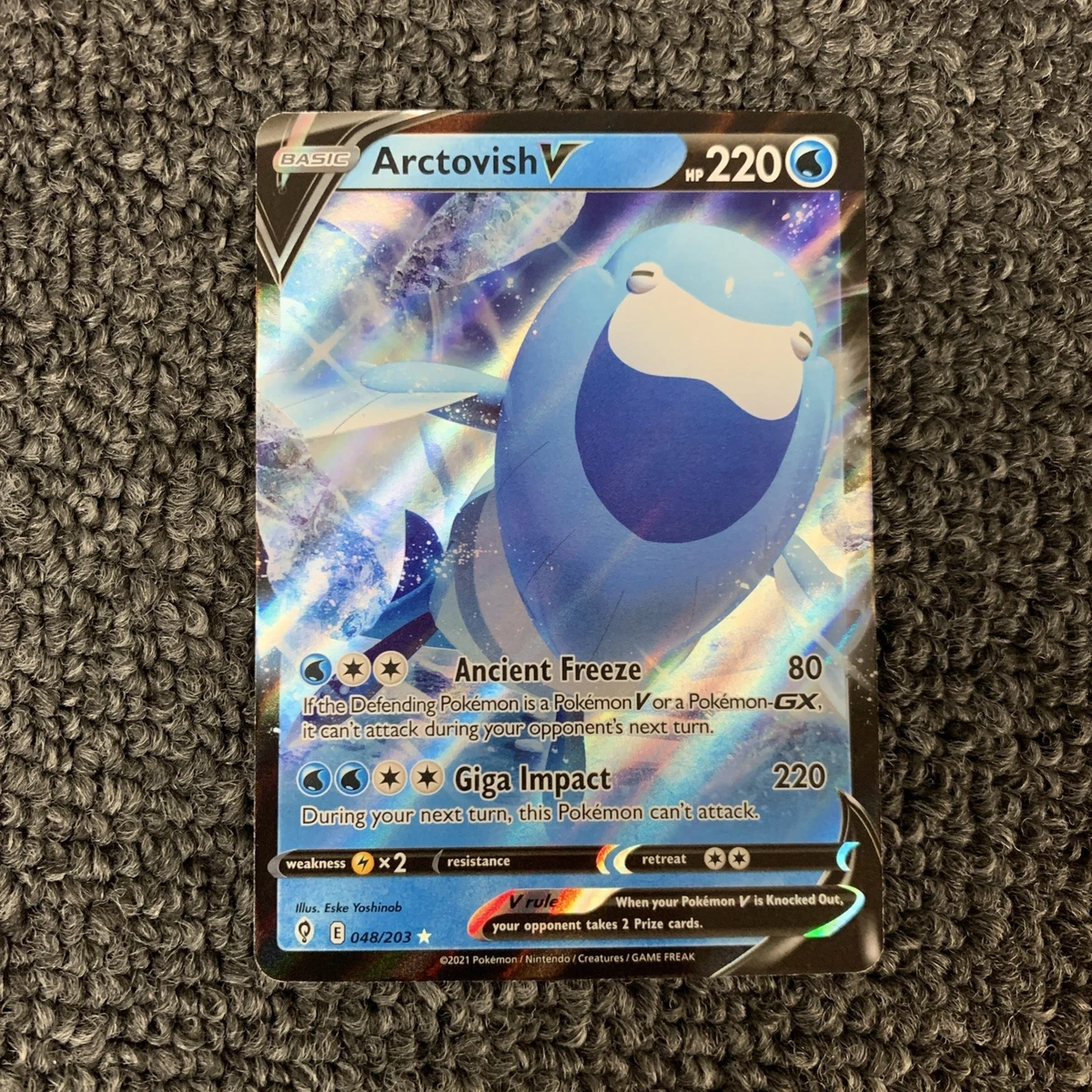 Arctovish V Pokémon TCG Cards for sale
