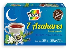 Therbal Té 7 Azahares 20 Sobres - Cafeine Free Tea Herbal Para Infusion
