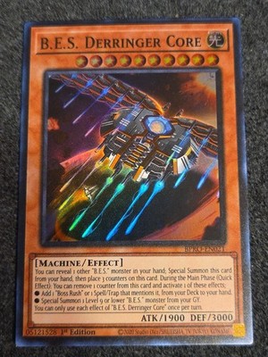 B.E.S. Derringer Core BPRO-EN021 - Super Rare - 1st Ed - In Hand