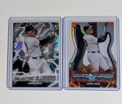 Aaron Judge 2026 Bowman Chrome Power Chords + Electric Sluggers Yankees