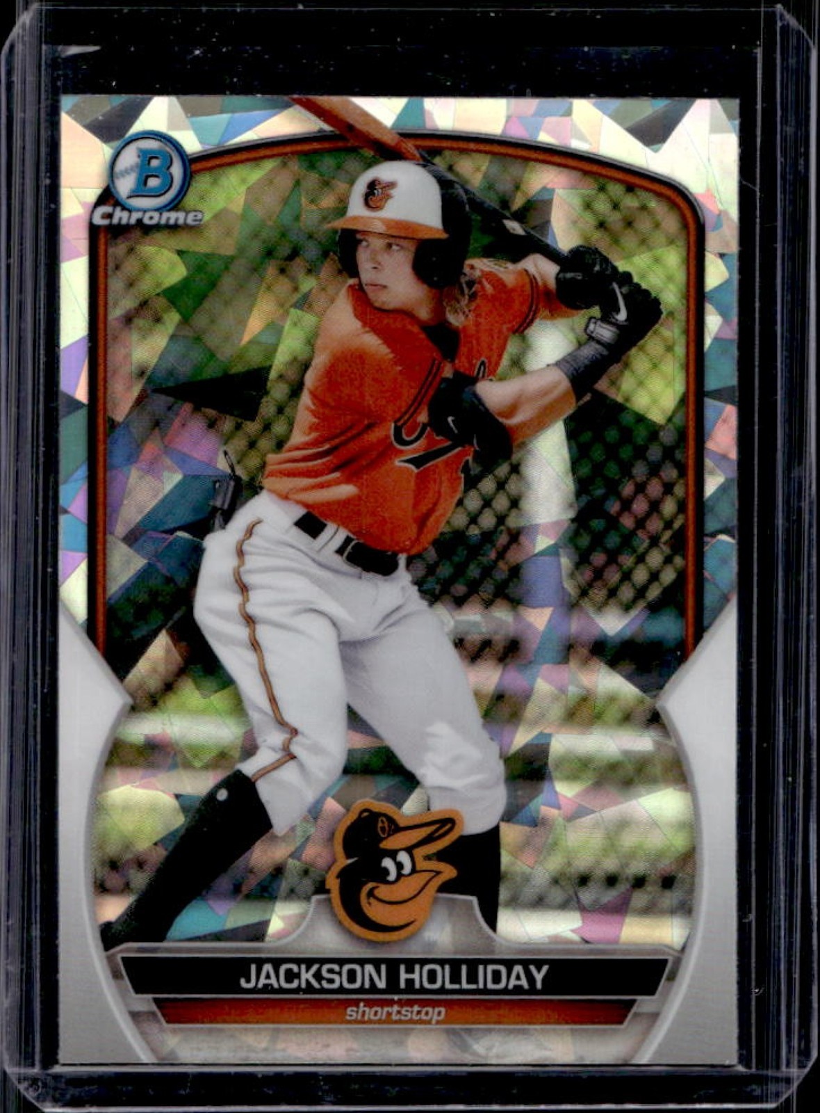 2023 Bowman Jackson Holliday Chrome Prospects Atomic Refractor #BCP-20 Orioles