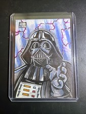 Topps Chrome Star Wars Galaxy 2022 1/1 Sketch Card