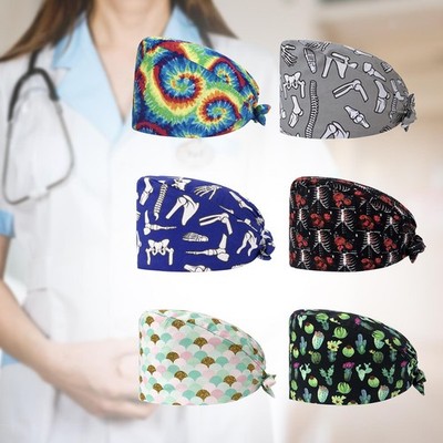 Scrub Cap bedrucktes Krankenschwestertagsgeschenk zum Massieren von