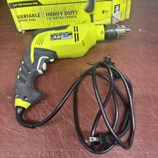 RYOBI 6.2 Amp Corded 5/8 in. Variable Speed Hammer Drill NO HANDLE