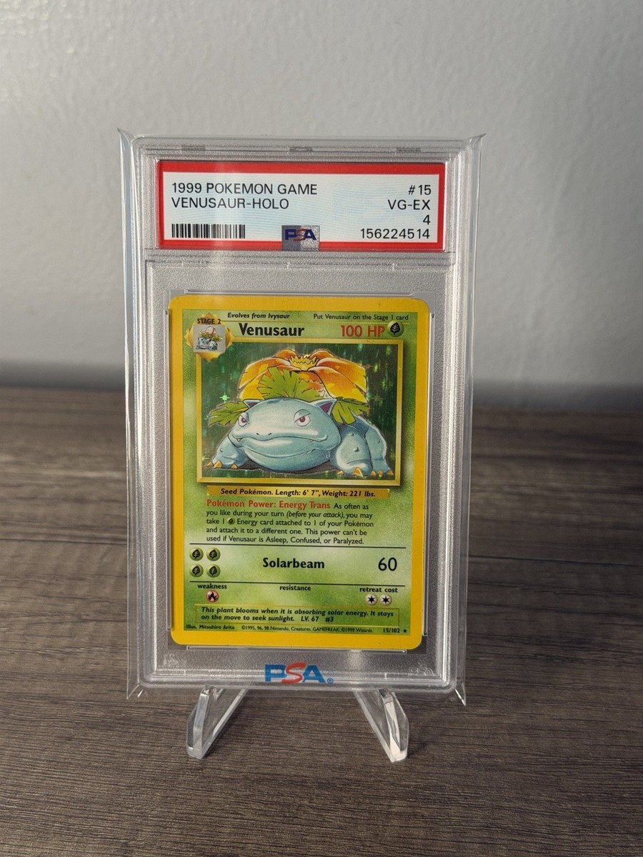 Venusaur 015/102 Base Set Holo for sale online | eBay