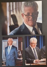 Gregory Jbara Actor Television Autographed Signed One 8"x10" & Two 5"x7" Photos