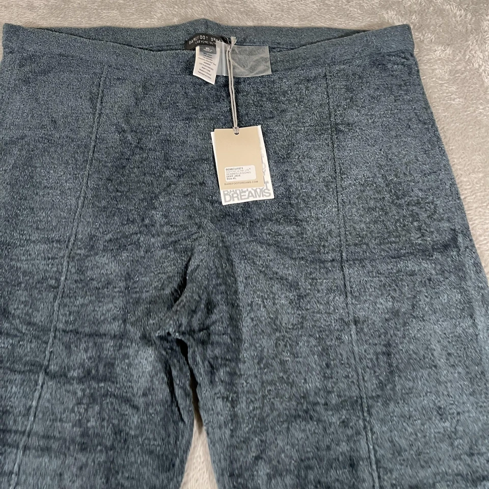 Barefoot Dreams Leggings Womens XL Deep Jade CozyChic Ultra Lite Seamed - Image 2 of 4